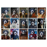 Slika s fotografije na platnu General_2