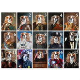 Slika s fotografije na platnu General_1