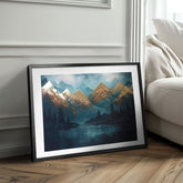 Stenski plakat z EXTRA učinkom - Mountain Majesty