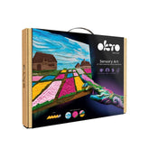 OKTO Kreativni 3D set Cvetlične grede na Nizozemskem 30 x 40 cm