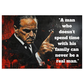 Slika THE GODFATHER na platnu | Personaliziran citat PAPILORA - slika 2