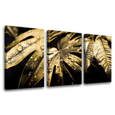 Zlati dotik na platnu Ples zlatih listov | različne dimenzije