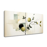 Narava na platnu Olivno popoldne 50x100 cm