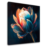 Oblikovalska dekoracija na platnu Prebujanje lepote 80x80 cm