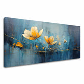 Brezčasna eleganca na platnu Zlati dotik veselja | različne dimenzije