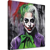 Slika na platnu - Joker Lady - slika 2