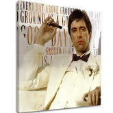 Scarface slika na platnu Vsak dan nad zemljo je dober dan - slika 2