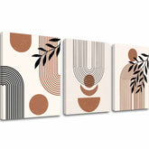 Slika na platnu - Tišina v črtah