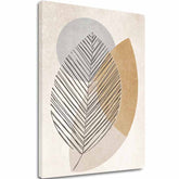 Slika na platnu Gentle Leaf - Minimalistična dekoracija - slika 2