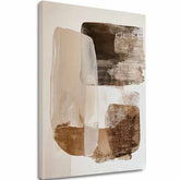 Slika na platnu Beige Harmony - Modern Abstract - slika 2