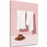 Slika na platnu Pastel Linen - Modern Motif - slika 2