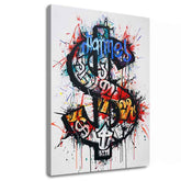 Slika DOLLAR GRAFFITI | Italijansko platno | različne dimenzije