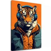 Slika TIGER VIBES | Italijansko platno - slika 2