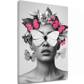 Slika BUTTERFLY VISION | Italijansko platno - slika 2