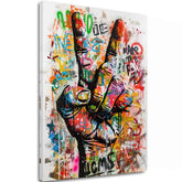 Slika PEACE HAND | Italijansko platno