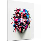Slika ANONYMOUS MASK | Italijansko platno - slika 2
