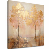 Strukturirano slikarstvo Zlata soba nad vodo - PREMIUM ART | različne dimenzije