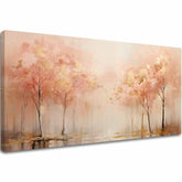 Strukturirano slikarstvo Sprehod po mirni naravi - PREMIUM ART | različne dimenzije