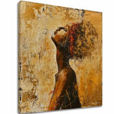 Elegantna podoba ženske Skrito v mislih