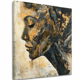 Elegantna slika ženske meditacije