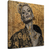 Elegantna podoba ženske Samozavest