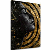 Elegantna podoba ženske Skrivnost noči