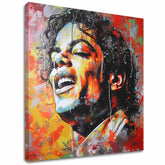 Slika MICHAEL JACKSON - Glas generacij | dokončano z roko umetnika - slika 2