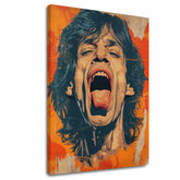Slika MICK JAGGER - Moč rock scene | dokončano z roko umetnika - slika 2