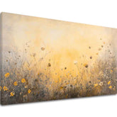 Slika sončnega travnika | 100 % izvirna akrilna slika