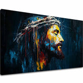 Mirni Jezus | dokončano z roko umetnika - slika 2