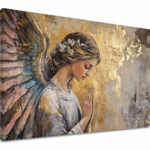 Slike angelov Nebeško veselje | 100 % izvirni akril poslikan