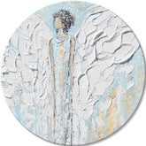 Okrogle slike z akrilom Šepet ljubezni | različne dimenzije