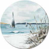 Okrogla poslikana slika Daljno obzorje | različne dimenzije