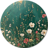 Okrogle slike z akrilom Večna lepota