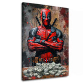 Slika DEADPOOL: Denar in kaos | dokončano z roko umetnika - slika 2