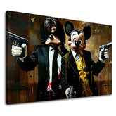 Slika MICKEY AND THE MOBSTER | dokončano z roko umetnika - slika 2