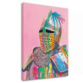 Slika VIVID KNIGHT na platnu | Podrobnosti akrila