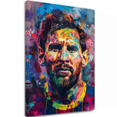 Slika MESSI VIBES na platnu | dokončano z roko umetnika - slika 2