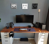 Minecraft slikarstvo - Priporočeni liki na platnu - Ghast, Skeleton, Withder skeleton