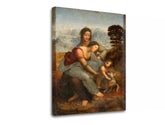 Slika na platnu Leonardo da Vinci - Sveta družina s sveto Ano - slika 3