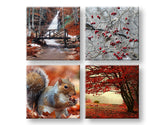 Slikanje sten COLLAGE 4 deli
