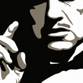 Ročno poslikana slika POP ART THE GODFATHER VITO CORLEONE - slika 2