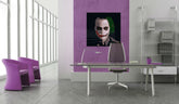 Ročno poslikano slikarstvo POP Art JOKER 1 kos šala