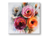 Slikana stenska slika FLOWERS 1 del CFAFL017 - 70x70 cm