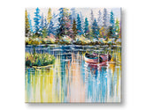 Slikana stenska slika LANDSCAPE 1 del CFALN013 - 60x60 cm