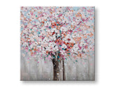 Poslikana stenska slika TREE 1 del 60x60 cm