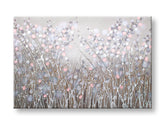 Slikana stenska slika FLOWERS 1 del 90x60 cm