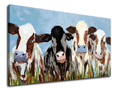 Slika na platnu COWS 1 del - slika 6