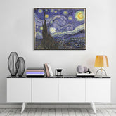 Slika na platnu Vincent van Gogh - Zvezdnata noč
