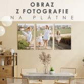 Slika s fotografije - 3 DELI | različne dimenzije